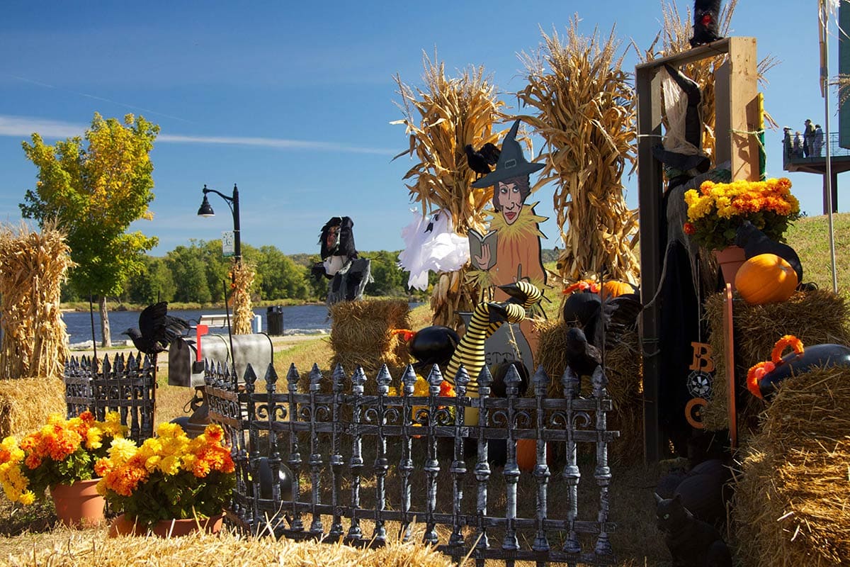 2011 Halloween Topiary Display
