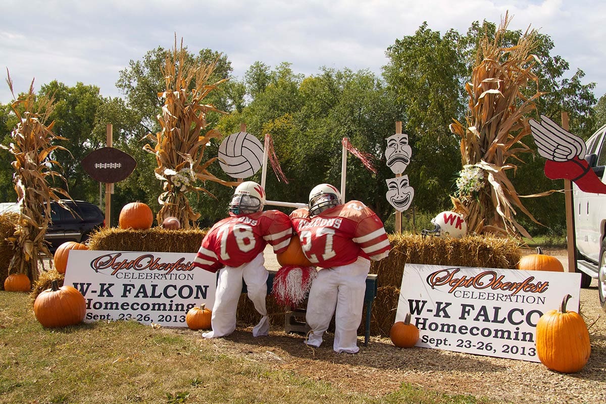 2013 High School Topiary Display