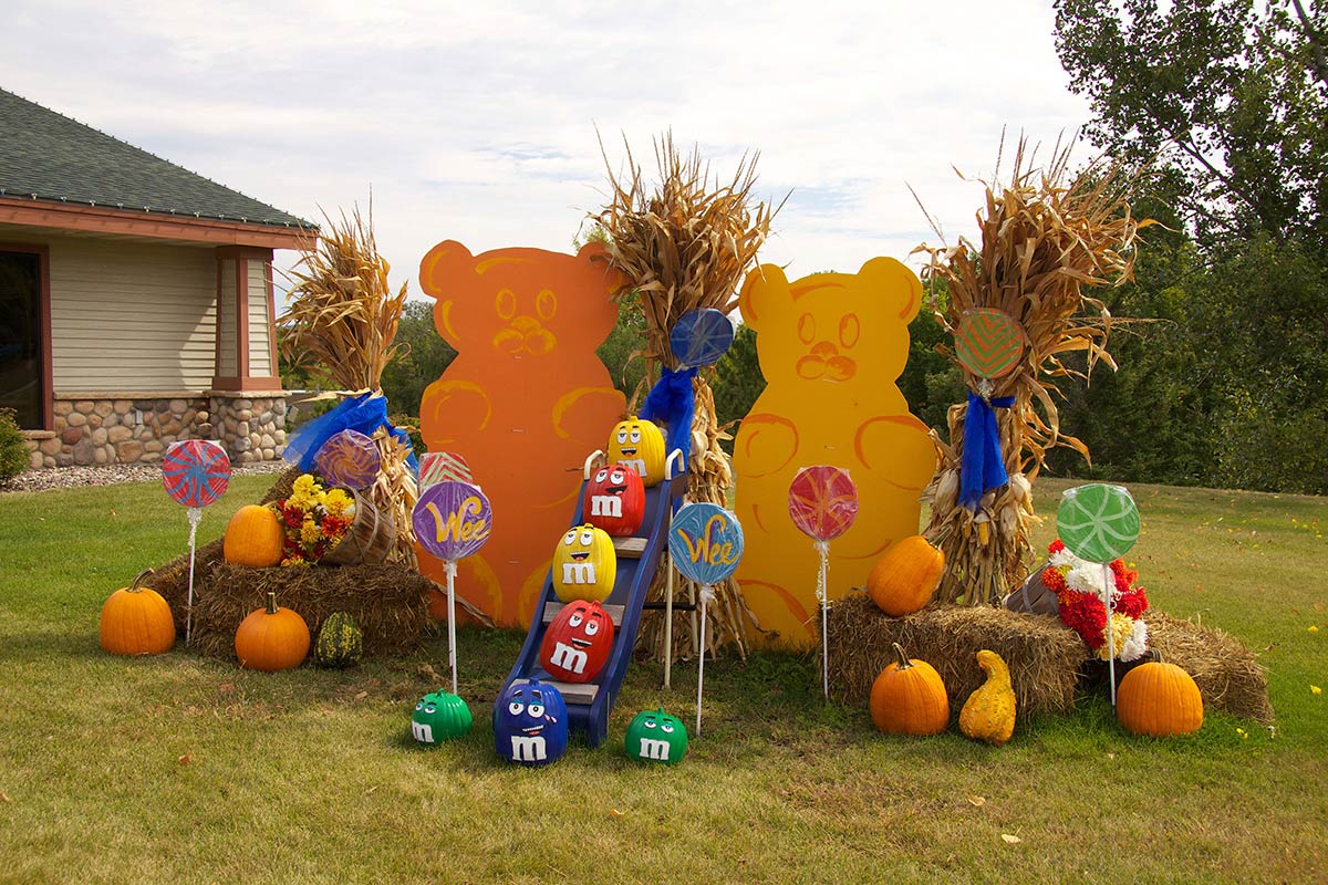 2013 M&Amp;M Pumpkin Display