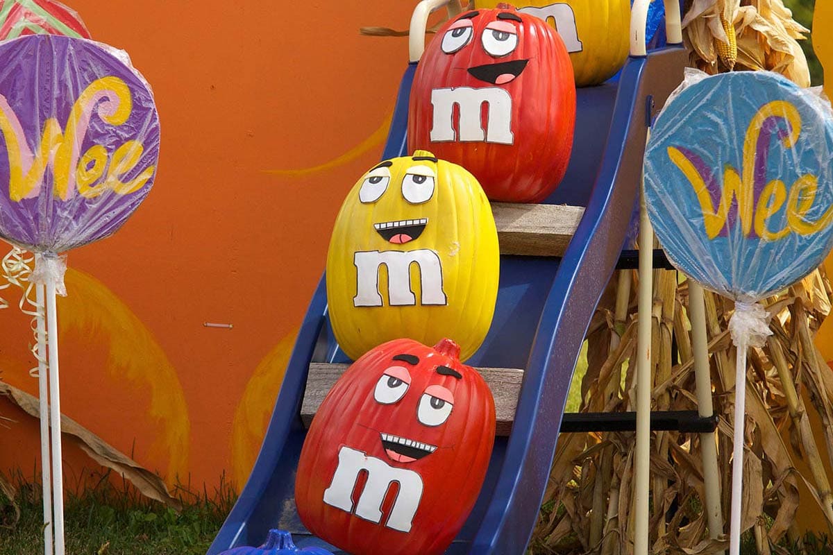 2013 M&Amp;M Pumpkin Display
