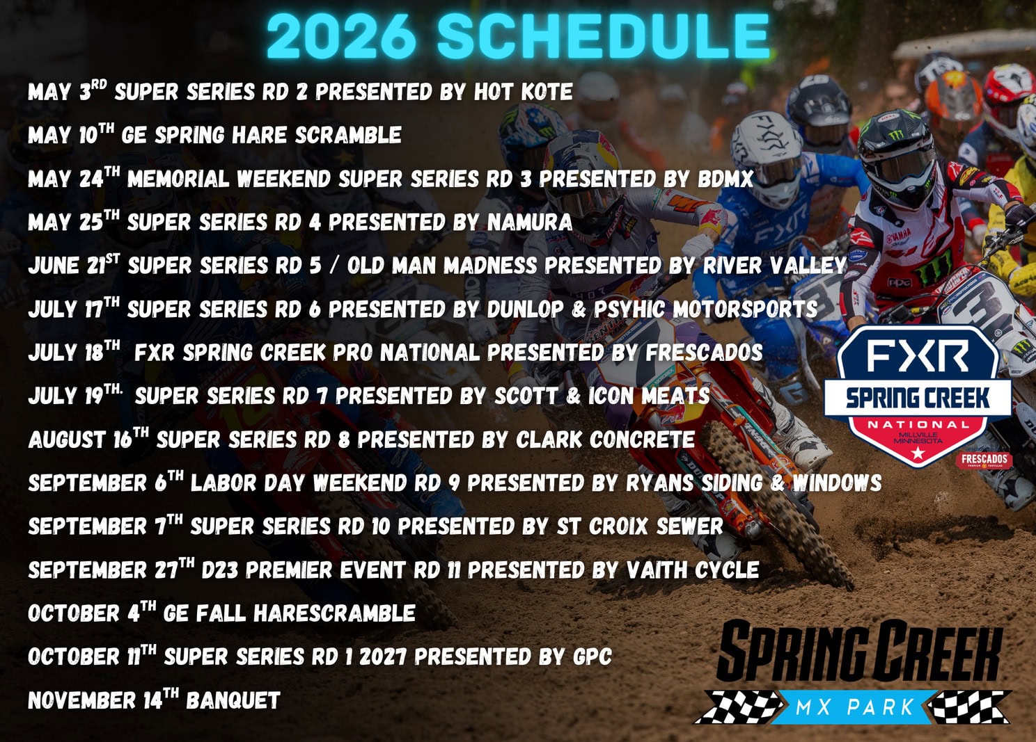 2026 Schedule - Wabasha-Kellogg Chamber &Amp;Amp; Cvb