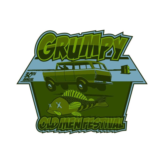 30Th Anniversary Grumpy Old Men International Harvester Travelall Decal