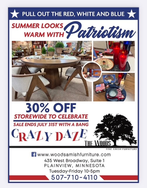 Crazy Daze At The Woods Amish Furniture
