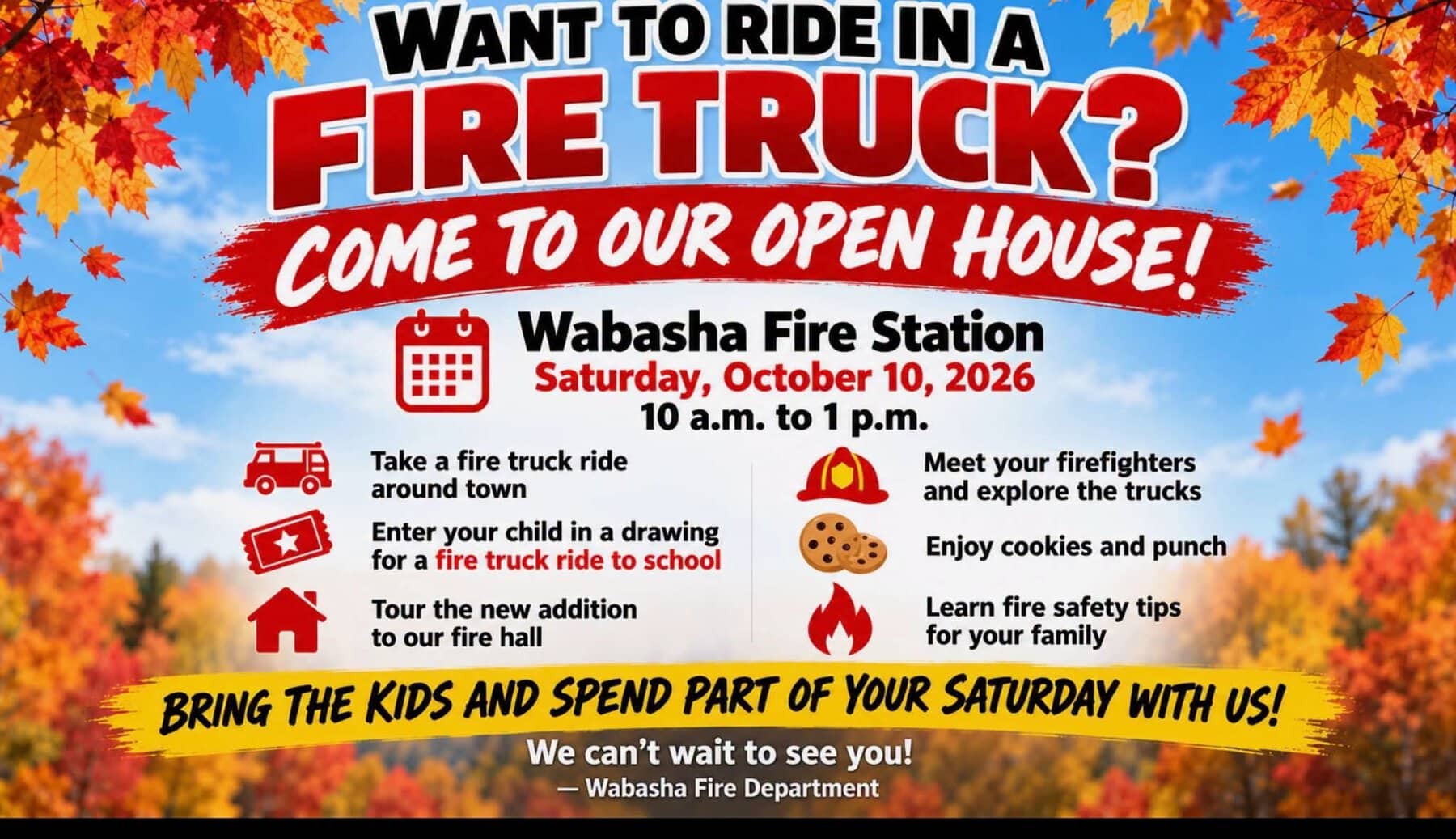 Fire Truck - Wabasha-Kellogg Chamber &Amp; Cvb