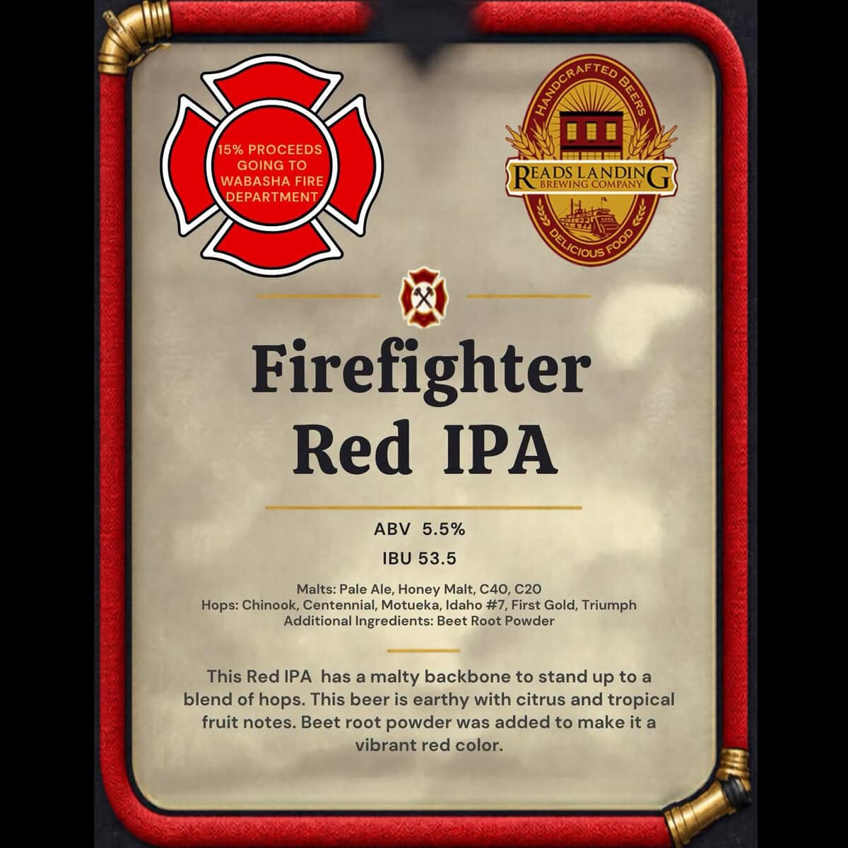 🚒❤️ Some Heroes Wear Capes, Ours Wear Turnout Gear. 🍻