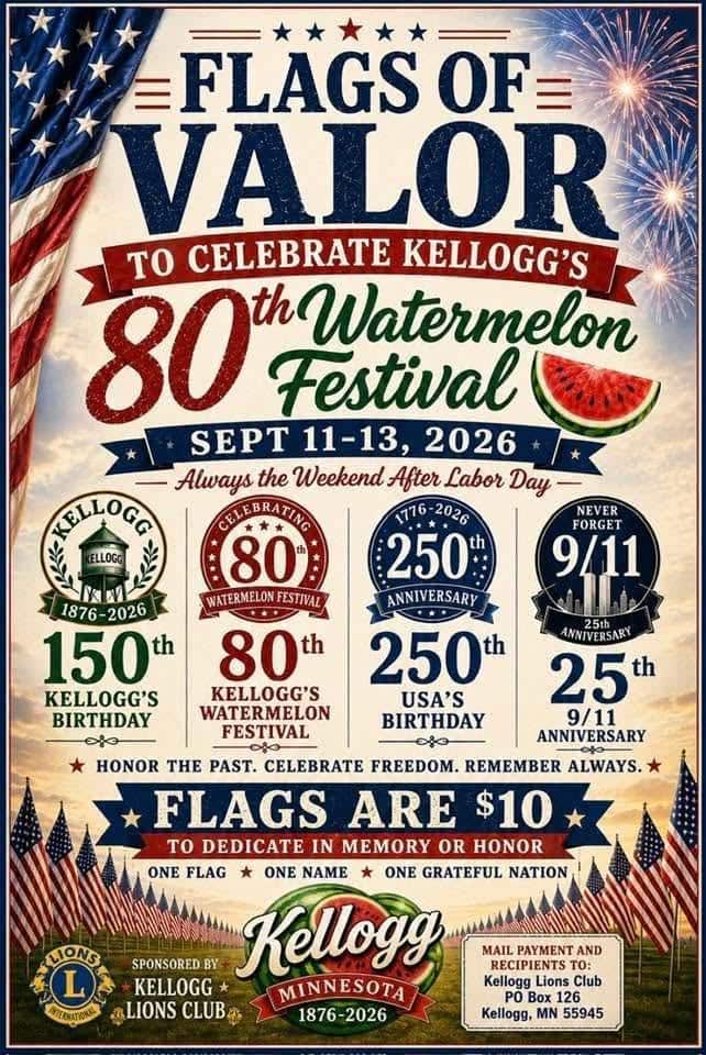 Flags 2 - Wabasha-Kellogg Chamber &Amp; Cvb