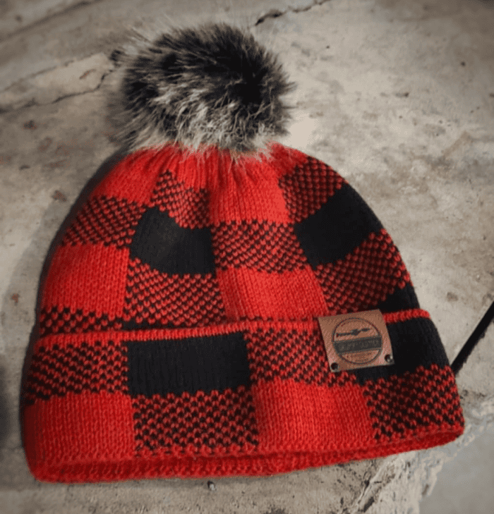 Briar And Sphinx Buffalo Plaid Beanie