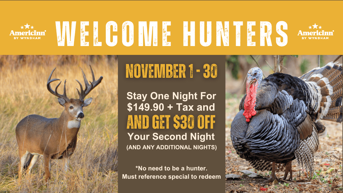 Americinn Welcomes Hunters