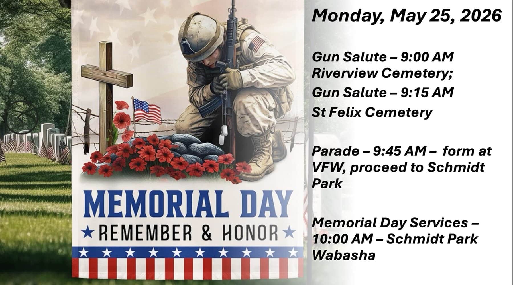 Memorial Day 1 - Wabasha-Kellogg Chamber &Amp;Amp; Cvb