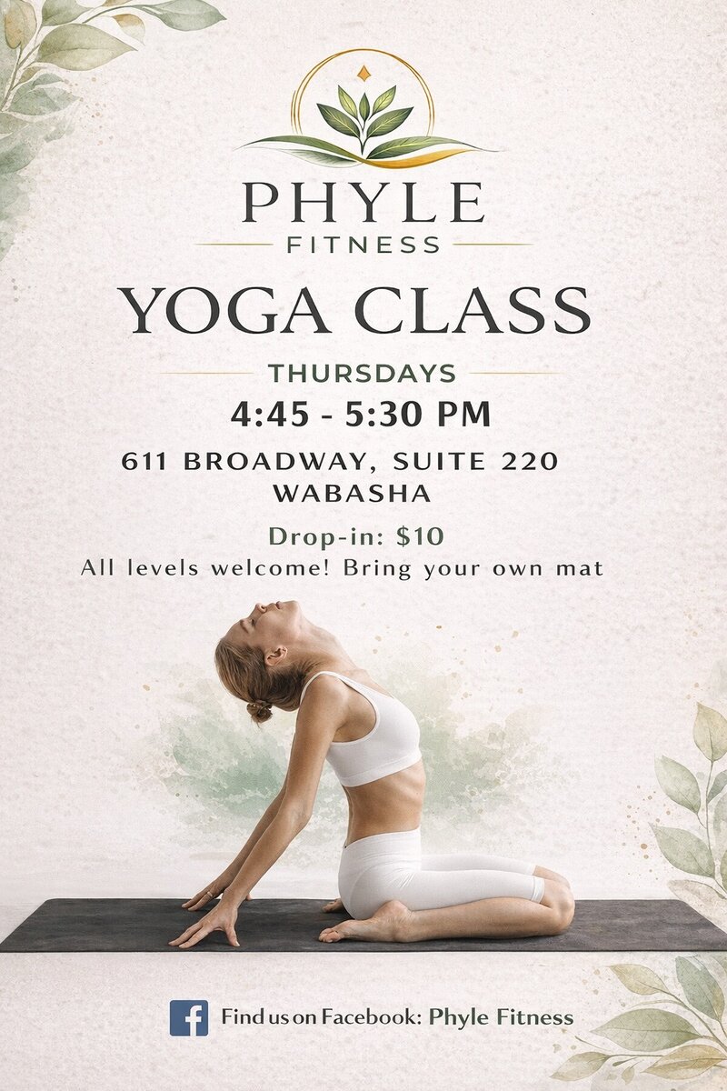 Phyle Fitness Yoga Class - Wabasha-Kellogg Chamber &Amp;Amp; Cvb