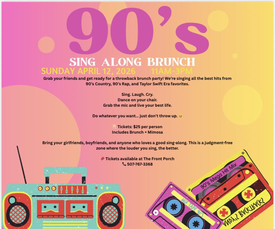 Sing Along Brunch April 2026 - Wabasha-Kellogg Chamber &Amp;Amp; Cvb