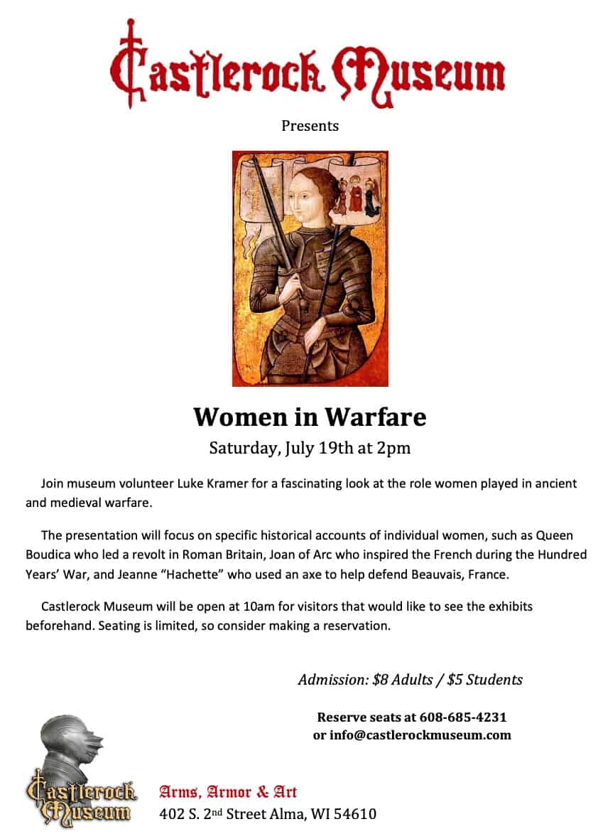 Woman Warfare - Wabasha-Kellogg Chamber &Amp; Cvb